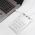 Mini digital wired keypad hubusb3 018 key is used for the computer keyboard of financial accounting cashier