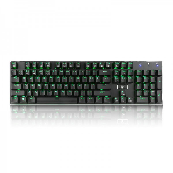 E element z88104 key game mechanical keyboard is light and easy to carry, and the green shaft is equipped with magnetic ring shielding wire to emit light