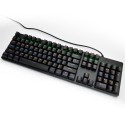 New special impulse real mechanical keyboard 104 key full key conflict free two-color injection molding key