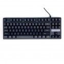 Manufacturer's 87 key wired keyboard computer peripherals electronic games luminous keyboard mechanical handle neutral support keyboard