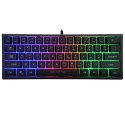 Cross border character luminous keyboard / RGB luminous business office 61 key Mini keypad eat chicken Amazon eBay