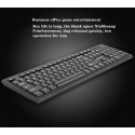 Fvk5c wired silent keyboard source manufacturer ultra-thin silent computer keyboard wholesale western, Russian and Arabic