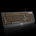 LANGTU V5 keyboard mechanical hand feeling game eating chicken metal electric desktop notebook household luminous wired keyboard