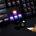 New special impulse real mechanical keyboard 104 key full key conflict free two-color injection molding key