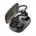 Cross border exclusive for new I25 wireless Bluetooth headset sports sweat proof ear hanging LED digital display wireless headset