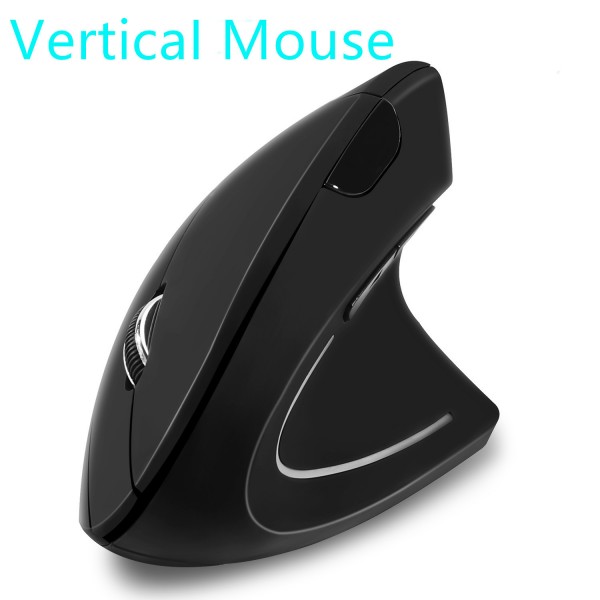 Cross border factory ergonomics charging E-sports vertical mouse vertical office wireless handheld computer game mouse