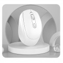 New dual-mode wireless Bluetooth mouse home office computer peripherals neutral mute color matching mouse gift wholesale