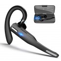 New LED wireless Bluetooth headset enc call noise reduction ear hook sports running universal business headset digital display