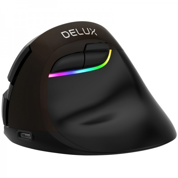 Colorful m618mini left and right hand vertical wireless Bluetooth dual mode charging lithium cochlear anti hand mouse
