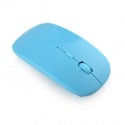 Mouse factory wholesale plus logo explosion ultra-thin gift cross-border 2.4G wireless mouse