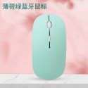 Manufacturer's new candy pie wireless charging Bluetooth Mouse USB desktop notebook mute mouse dual-mode mouse