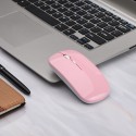 Cross border spot dual-mode 5.2 Bluetooth wireless mouse rechargeable mute office game girl Bluetooth mouse