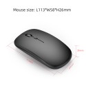 The new wireless Bluetooth mouse 2.4G dual-mode mouse laptop desktop is suitable for a generation PC