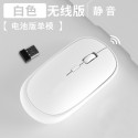 New Bluetooth dual-mode wireless mouse wholesale pebble silent infinite game mouse