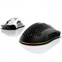 Cross border wireless charging mouse lightweight hollow hole colorful RGB luminous game Office Mouse Amazon