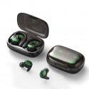 Cross border exclusive for new I25 wireless Bluetooth headset sports sweat proof ear hanging LED digital display wireless headset
