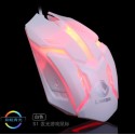 6-button multi-functional wireless E-sports mouse office game static home computer notebook sound portable USB machine