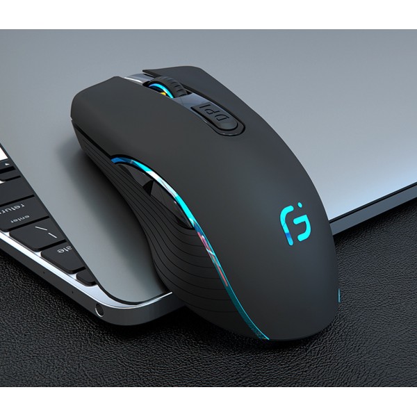 Foreign trade explosion wireless Bluetooth mouse charging dual-mode laptop desktop silent game Office