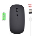 The new wireless Bluetooth mouse 2.4G dual-mode mouse laptop desktop is suitable for a generation PC