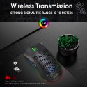 Cross border spot lightweight hollow hole mouse RGB wireless 2.4G charging game luminous computer office mouse
