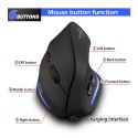 Zelotes master vertical wireless charging mouse 2.4G vertical 2400dpi wrist guard private model mouse