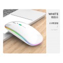 New Bluetooth dual-mode charging mouse 5.1 silent laptop manufacturer's popular wireless luminous mouse