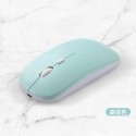 Manufacturer's new candy pie wireless charging Bluetooth Mouse USB desktop notebook mute mouse dual-mode mouse