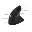 Cross border factory ergonomics charging E-sports vertical mouse vertical office wireless handheld computer game mouse