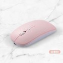 Manufacturer's new candy pie wireless charging Bluetooth Mouse USB desktop notebook mute mouse dual-mode mouse