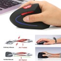 HXSJ new vertical wireless Mouse2 Ergonomic design of 4GHz mouse 2400dpi preventive mouse
