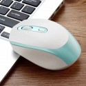 New dual-mode wireless Bluetooth mouse home office computer peripherals neutral mute color matching mouse gift wholesale