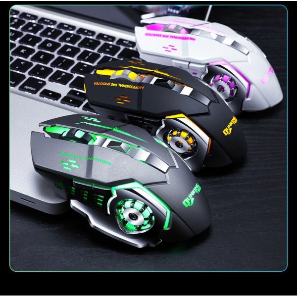 The manufacturer's spot small wholesale wireless charging mute mouse supports one agent brand mouse, which can be customized