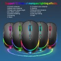 Wireless game mouse e-sports game chicken eating mouse RGB backlight mouse CF special lol computer mouse