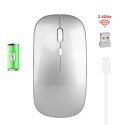 The new wireless Bluetooth mouse 2.4G dual-mode mouse laptop desktop is suitable for a generation PC
