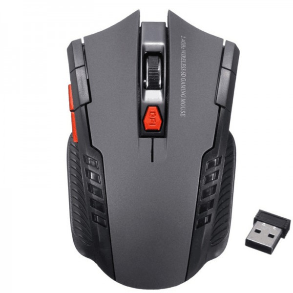 6-button multi-functional wireless E-sports mouse office game static home computer notebook sound portable USB machine