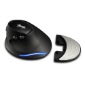 Zelotes master creative wrist guard mouse 2.4G vertical ergonomic healthy wireless mouse