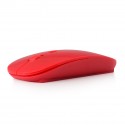 Mouse factory wholesale plus logo explosion ultra-thin gift cross-border 2.4G wireless mouse