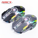 Imice manufacturers directly supply cross-border e-commerce 2.4G wireless mouse mute, and one can be delivered on behalf of others in stock for a long time