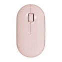 New Bluetooth dual-mode wireless mouse wholesale pebble silent infinite game mouse