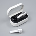 New private model D18 Bluetooth headset double dynamic coil heavy bass noise reduction wireless TWS sports Bluetooth headset