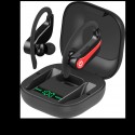 Amazon popular Bluetooth headset Q62 digital display warehouse wireless TWS business movement Bluetooth headset source factory