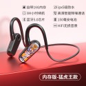 Cross border exclusive private model pop-up J03 bone conduction wireless Bluetooth headset with memory sports ear hook headset