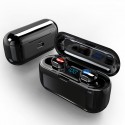 Factory private model cross-border new binaural wireless Bluetooth headset TWS digital display 5.1 noise reduction and waterproof business in ear