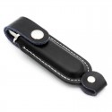 Leather U-disk u-shield protective leather cover creative simple U-disk protective cover creative simple portable hanging waist U-disk cover