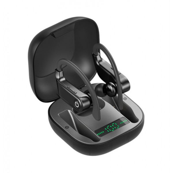Amazon popular Bluetooth headset Q62 digital display warehouse wireless TWS business movement Bluetooth headset source factory