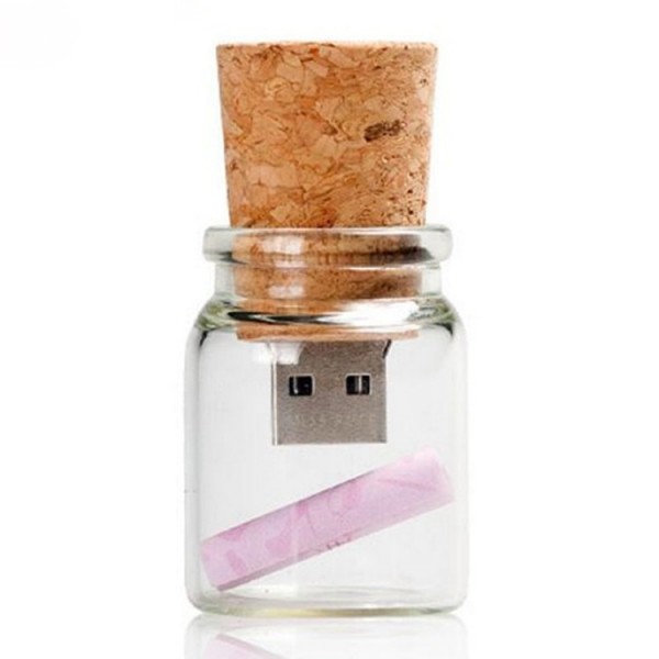 Cross border creative U-disk cork wine bottle stopper drifting U-disk cork 8GB cork U-disk printing radium carving logo