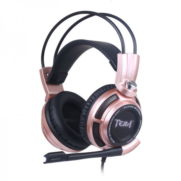 Active noise reduction game headset usb7 1 headset computer headset notebook game headset with vibration function