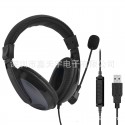 Manufacturer wholesale USB headset PC computer headset game video headset wired headset customized logo