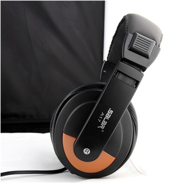 Shenglai A17 English learning listening band tuning Internet Cafe Game headset computer headset with microphone