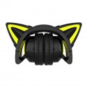 New luminous cat ear Bluetooth headset head mounted live video game headset three generations of seven color cartoon cross-border demon dance